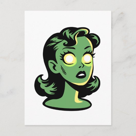Radium-Mädchen Postkarte (Vorderseite)
