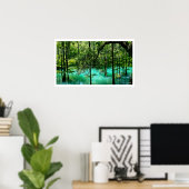 Radium Spring, Albany, Georgia Poster (Heimbüro)