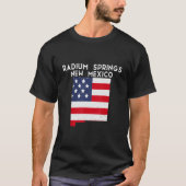 RADIUM SPRINGS USA Staat Amerika Reisen New Mexico T-Shirt (Vorderseite)