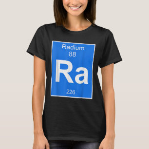 Radiumelement-Kostüm Periodische Tischchemie Fu T-Shirt