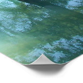 Radiumsprings am Flint River GA Poster (Ecke)