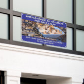 Radkarren aus Brennholz für den Verkauf rustikal a Banner (Äußeres Gebäude)