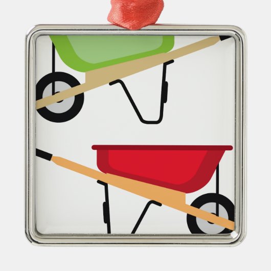 Radkarren Ornament Aus Metall (Vorne)