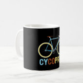 Radkologe Funny Bike Bicycle Lover Geschenk Kaffeetasse (Vorderseite Links)