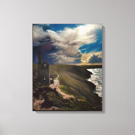 Radkronen mit surrealem Himmel Leinwanddruck