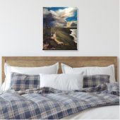 Radkronen mit surrealem Himmel Leinwanddruck (Insitu (Schlafzimmer))
