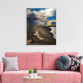 Radkronen mit surrealem Himmel Leinwanddruck (Insitu (Wohnzimmer))