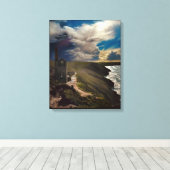 Radkronen mit surrealem Himmel Leinwanddruck (Insitu (Holzboden))