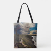 Radkronen mit surrealem Himmel Tasche (Rückseite)