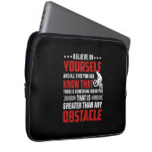 Radkunst glaubt an sich selbst laptopschutzhülle (Vorne Rechts)