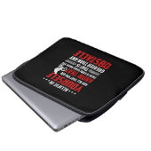 Radkunst glaubt an sich selbst laptopschutzhülle (Vorne Knopf)
