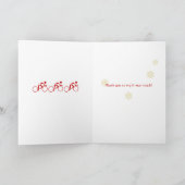 Radkutschenfahrer Weihnachten Weihnachten Gruß (Innenseite)