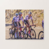 Radmannschaft im Race Jigsaw Puzzle (Horizontal)