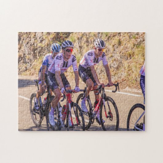 Radmannschaft im Race Jigsaw Puzzle (Horizontal)