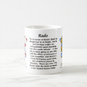 Rado Familien-ungarisches Wappen Tasse (Mittel)