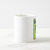 Radon- (Rn)Element-Tasse Kaffeetasse (Mittel)