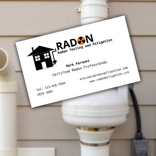 Radon-Test- und -Minderungsunternehmen Visitenkarte