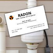 Radon Testing and Mitigation Company Visitenkarte