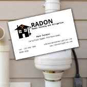 Radon Testing and Mitigation Company Visitenkarte