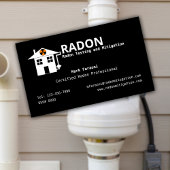 Radon Testing and Mitigation Company Visitenkarte
