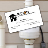 Radon Testing and Mitigation Company Visitenkarte