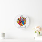 Rados-Familienwappen Runde Wanduhr (Zuhause)