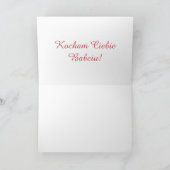 Radosnego Dnia Babci - Muttertagskarte Karte (Innenseite)