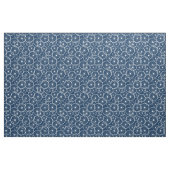Radräder Blau-Weiß-Muster Stoff (Fat Quarter (45,7 x 55,9 cm))