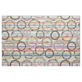 Radreifen Streifen Stoff (Fat Quarter (45,7 x 55,9 cm))