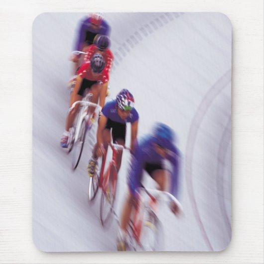 Radrennbahn Fahrrad-Rad-Rad Mousepad (Vorne)