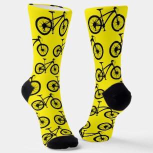 Radrennen Gelb Radfahrrad Socken