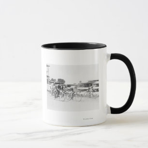 Radrennen in der Washington DC-Fotografie Tasse