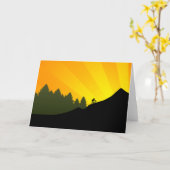 Radrennen Karte (Gelbe Blume)