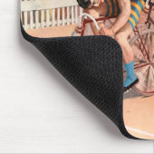 Radrennen Mousepad (Ecke)