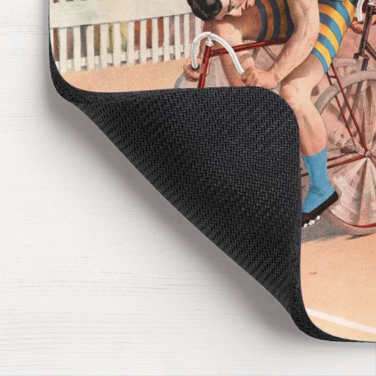 Radrennen Mousepad (Ecke)