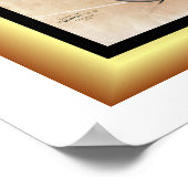 Radrennen ~ Peloton Sechs Radfahrer ~ Paris 1895 Poster (Ecke)