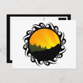 Radrennen Postkarte (Vorne/Hinten)