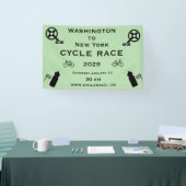 Radrennen Start Banner (Messe)