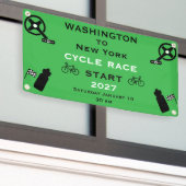 Radrennen Start Banner (Äußeres Gebäude)
