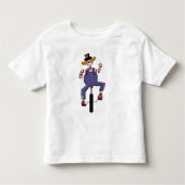 Radrennen Zirkus Clown Kleinkind T-shirt (Vorderseite)