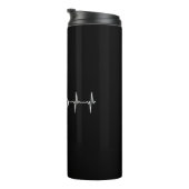 Radrenner/Fahrrad/Fahrer/Fahrrad Thermosbecher (Nach rechts gedreht)