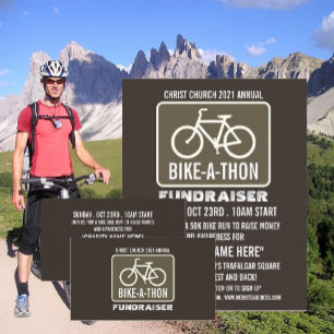 Radschild, Charity Bike-a-Thon Veranstaltung Flyer