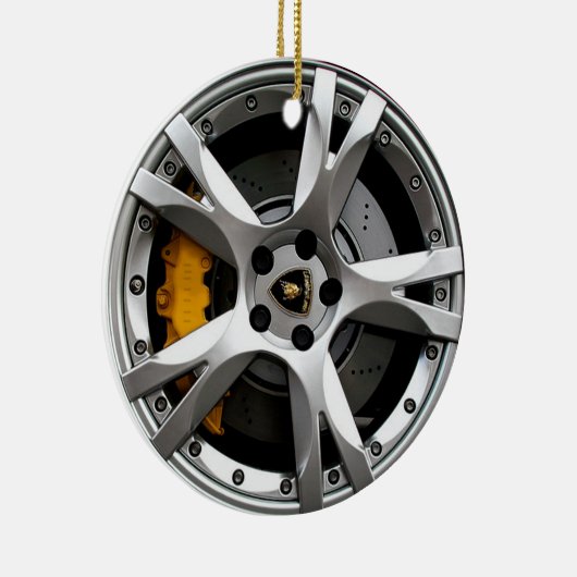 Radschmuck Keramik Ornament (Rechts)