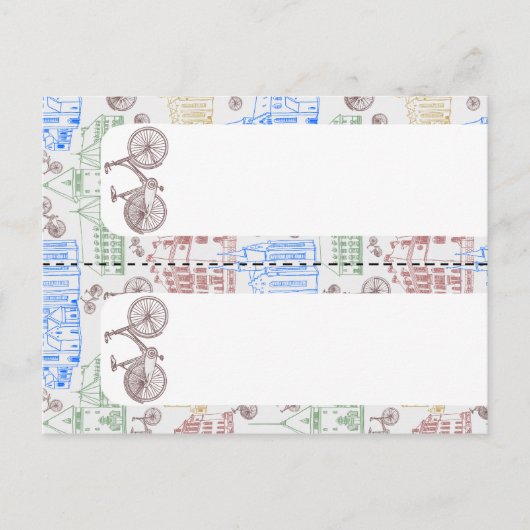 Radsport Aarhus, 2x Lesezeichen Postkarte (Vorderseite)