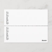 Radsport Aarhus, 2x Lesezeichen Postkarte (Rückseite)