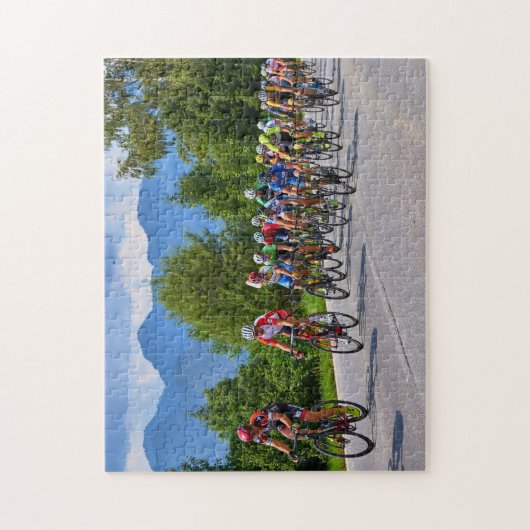 Radsport-Puzzle Jigsaw Puzzle (Vertikal)