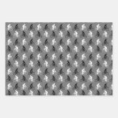 Radsport-Thema Pink Lila Gray Geschenkpapier Set (Vorderseite 3)