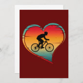 Radsportübung Einladung (Vorne/Hinten)