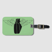 Radtag Freitag Gepäckmarke Gepäckanhänger (Vorderseite (Horizontal))