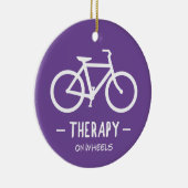 Radtherapie Keramik Ornament (Rechts)